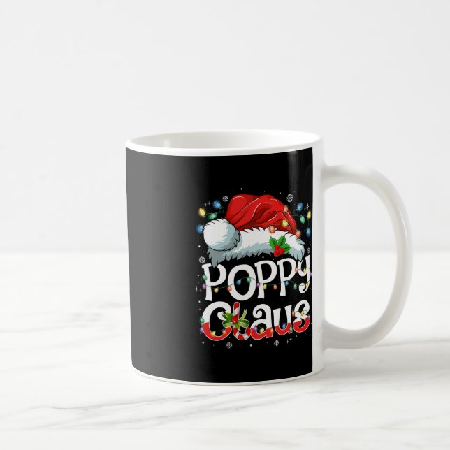 Taza De Café Poppy Claus Xmas Santa Mateo Navidades familiares  (Derecha)