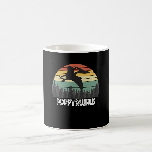 TAZA DE CAFÉ POPPYSAURUS POPPY SAURUS POPPUR DINOSAUR (Centro)