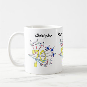 Taza de café por el 70 cumpleaños de Thunderbirds
