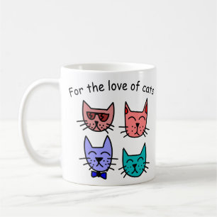 Taza De Café Por el amor a los gatos
