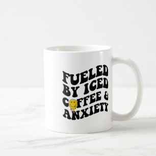 Taza De Café Por El Café Helado Y La Ansiedad La Salud Mental A