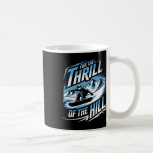 Taza De Café Por El Glamour Del Snowboard Winter Sno