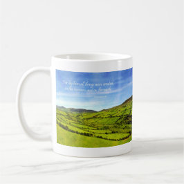 Taza De Café Por Él todas las cosas Cork Ireland Colossian 1:16