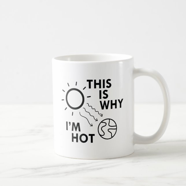 Taza De Café Por eso estoy caliente (Derecha)