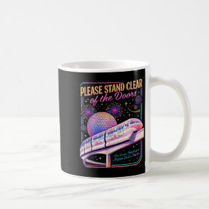 Taza De Café Por favor manténgase alejado de las puertas monora