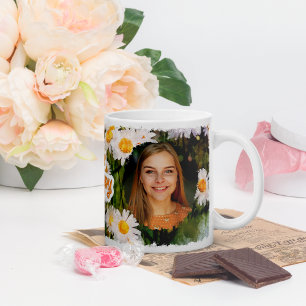 Taza De Café Por Feliz Floral Foto