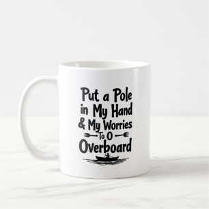 Taza De Café Por la borda con alegría