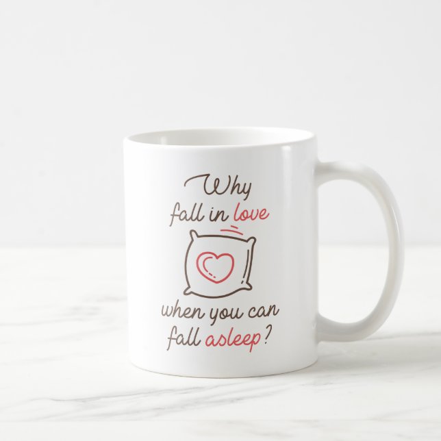 Taza De Café Por qué caer enamorado (Derecha)