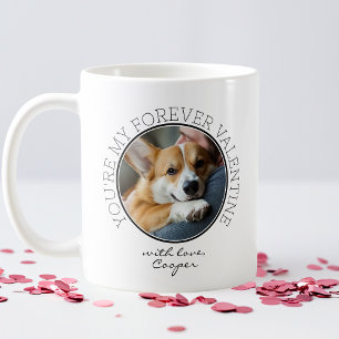 Taza De Café Por siempre San Valentín Perro papá Personalizado 