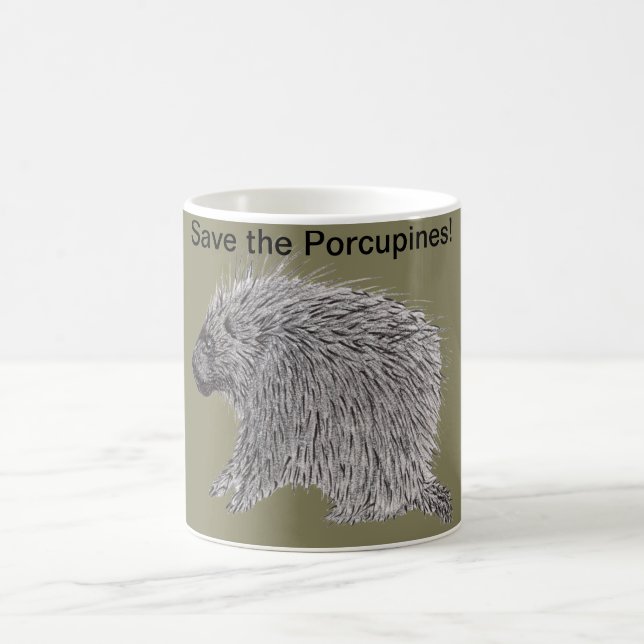 Taza De Café Porcupina (Centro)