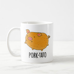 Taza De Café Pork-tato Funny Potato Pun