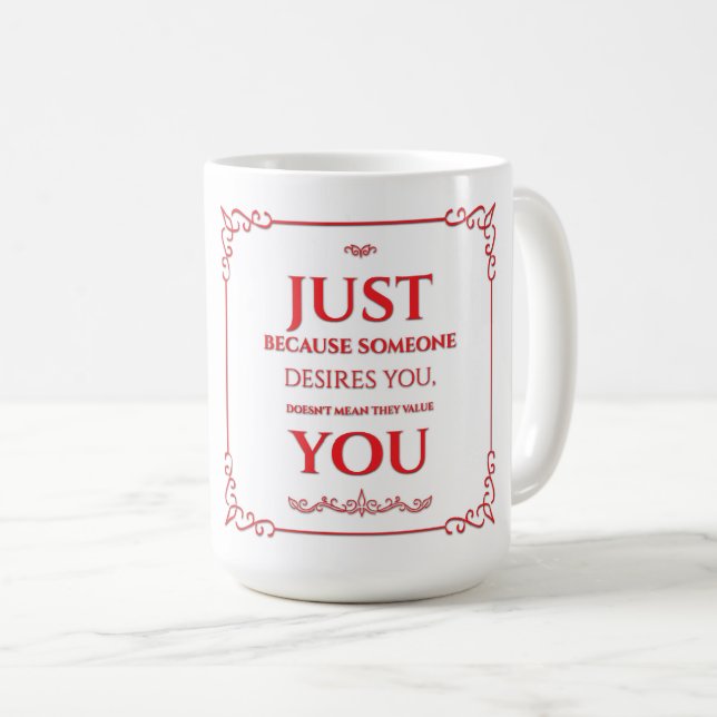 Taza De Café Porque - Clásico Mug (Anverso derecho)