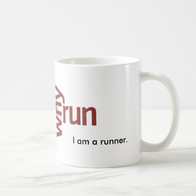 Taza De Café Porqué corro (Derecha)