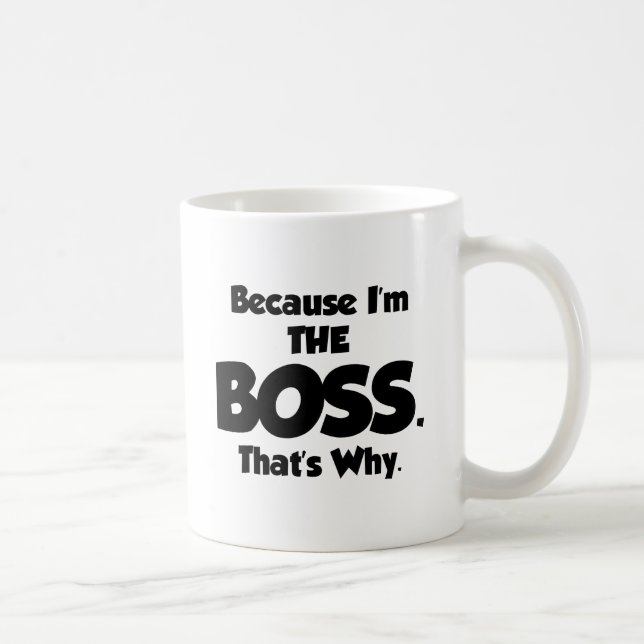 Taza De Café porque-iam--Boss (Derecha)