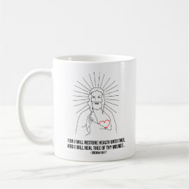 Taza De Café Porque Recuperaré La Salud. cristiano