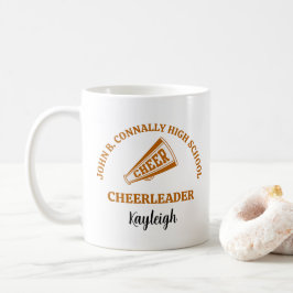 Taza De Café Porrista de Orange High School Personalizada