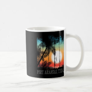 Taza De Café Port Aransas Texas Beach Palms Vacation Surf Sundo