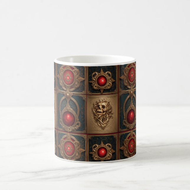 Taza De Café Portada de libro gótico (Centro)