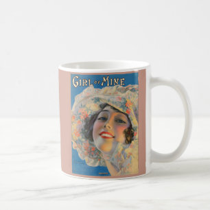 Taza De Café Portada musical de la Chica de Minas de 1917