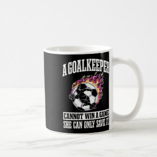 Taza De Café Portero Arquero Jugador De Fútbol De Asociación De