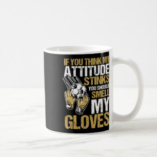 Taza De Café Portero de fútbol guardameta deporte jugador porte