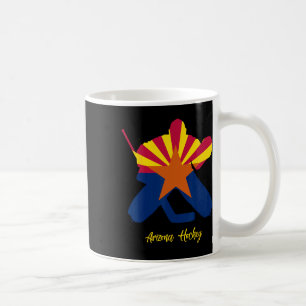Taza De Café Portero de hockey de Arizona 