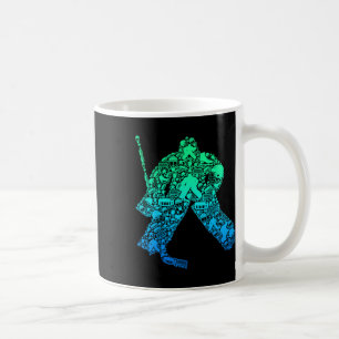 Taza De Café Portero de Hockey sobre Hielo Jugador de Hockey Ju