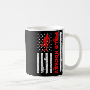Taza De Café Portero defensor de la bandera estadounidense meta