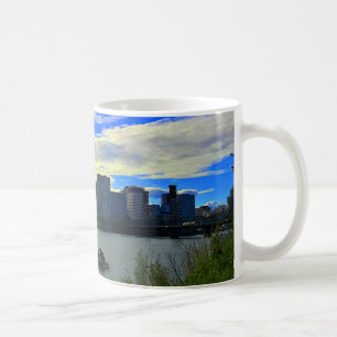 Taza De Café Portland, Oregon Skyline #1 Mug