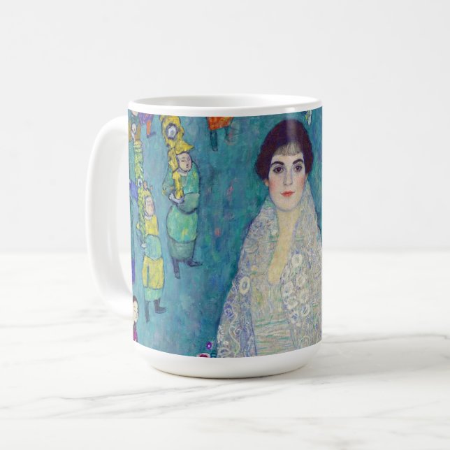 Taza De Café Portrait of Elisabeth Lederer, Gustav Klimt (Anverso izquierdo)