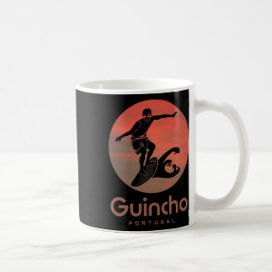 Taza De Café Portugal Windsurf Vela Surfistas Praia Do Guin