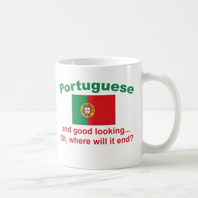 Taza De Café Portugués apuesto (Derecha)
