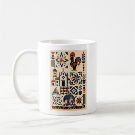 Taza De Café Portuguese Heritage – Geometric Art Mug