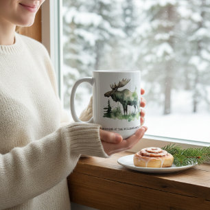 Taza De Café Posada personalizada de la familia Williams Alce a