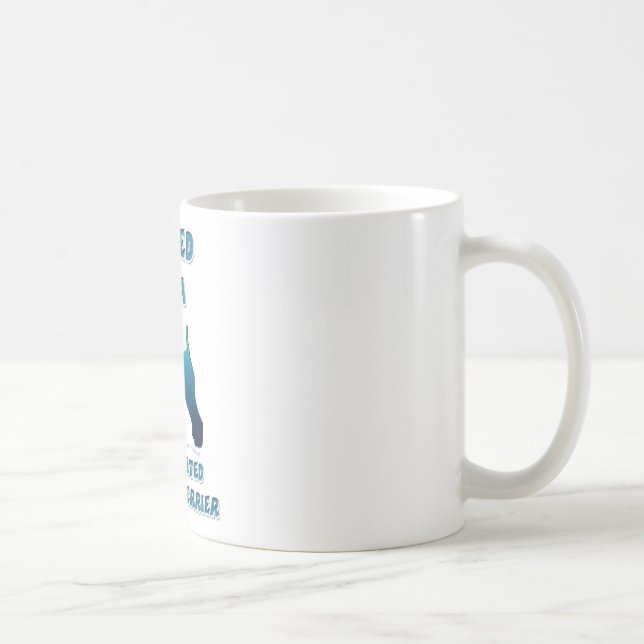 Taza De Café Poseído por Terrier de trigo (Derecha)