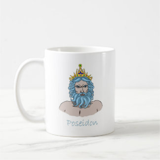 Taza De Café Poseidón - dios griego