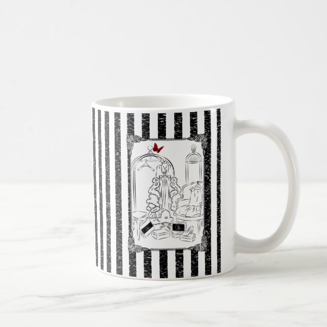 Taza De Café Posh Wardrobe Strike Room (Derecha)