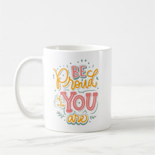 Taza De Café Posibilidad de amor propio Diario simple colorido 