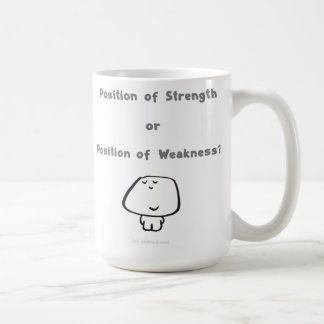 Taza De Café ¿Posición de la fuerza o posición de la debilidad?
