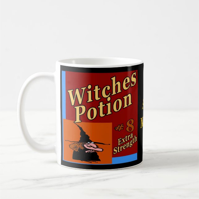Taza De Café Posición de las brujas #8 (Izquierda)