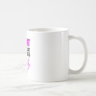 Taza De Café Posición en cuclillas como un parecer de la bestia