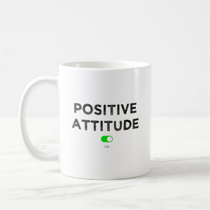 Taza De Café Positiva actitud él - Mug