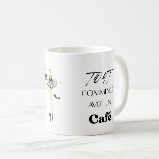 Taza De Café Positive Energy Coffee Mug for Work and Study