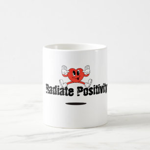 Taza De Café Positividad de radiación