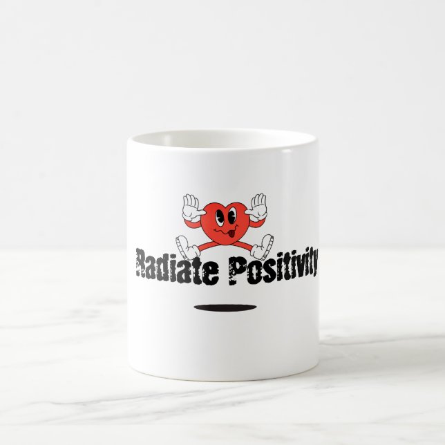 Taza De Café Positividad de radiación (Centro)