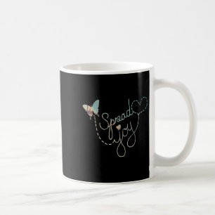 Taza De Café Positividad gráfica inspiradora &amp; amabilidad Q