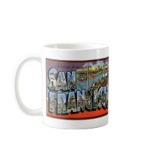 postal BIG LETTER vintage San Francisco, CA