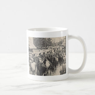 Taza De Café Postal Chincoteague Pony Vintage 1941