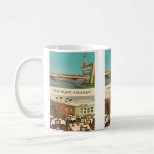 Taza De Café Postal de época, Pine Bluff, Arkansas