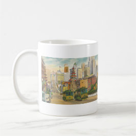 Taza De Café postal de San Francisco, CA. 1934